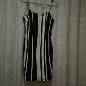 Black & White Cocktail Dress SZ M